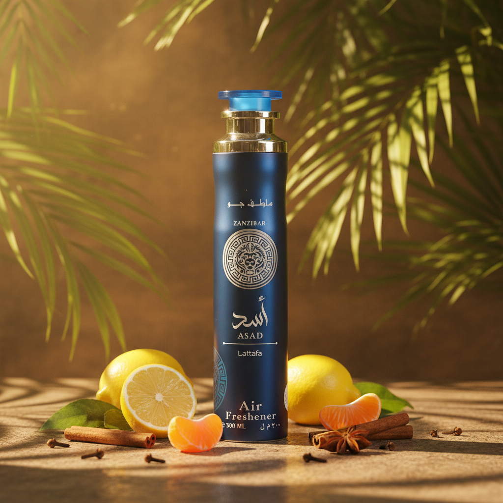 Ambientador En Spray Cítrico Oriental 300ml - Fragancia Exótica Y Refrescante