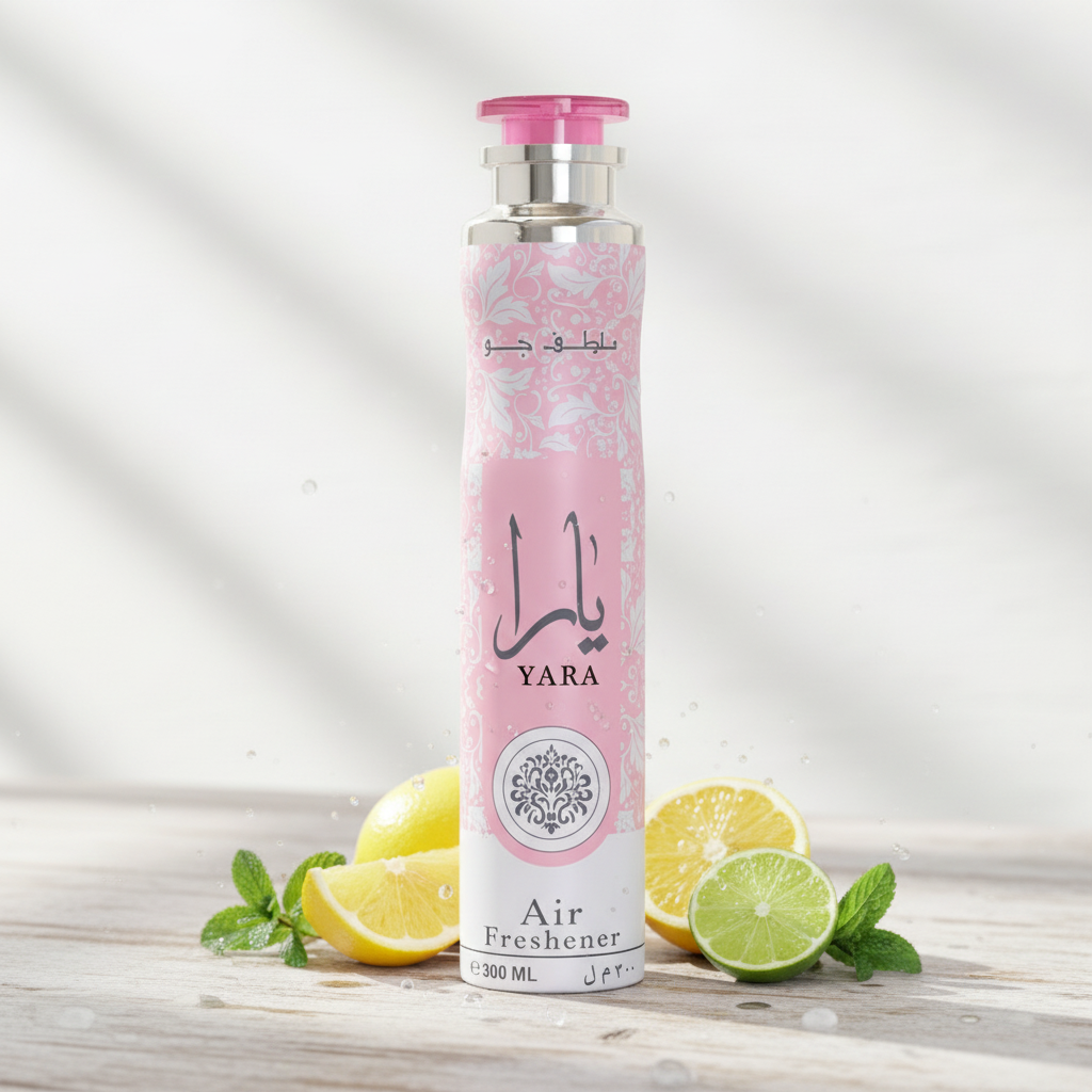 Ambientador En Spray Cítrico Aromático 300ml - Frescura Energizante