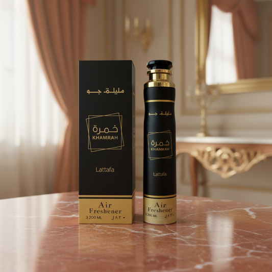 Ambientador En Spray Khamrah 300ml - Aroma Oriental Especiado