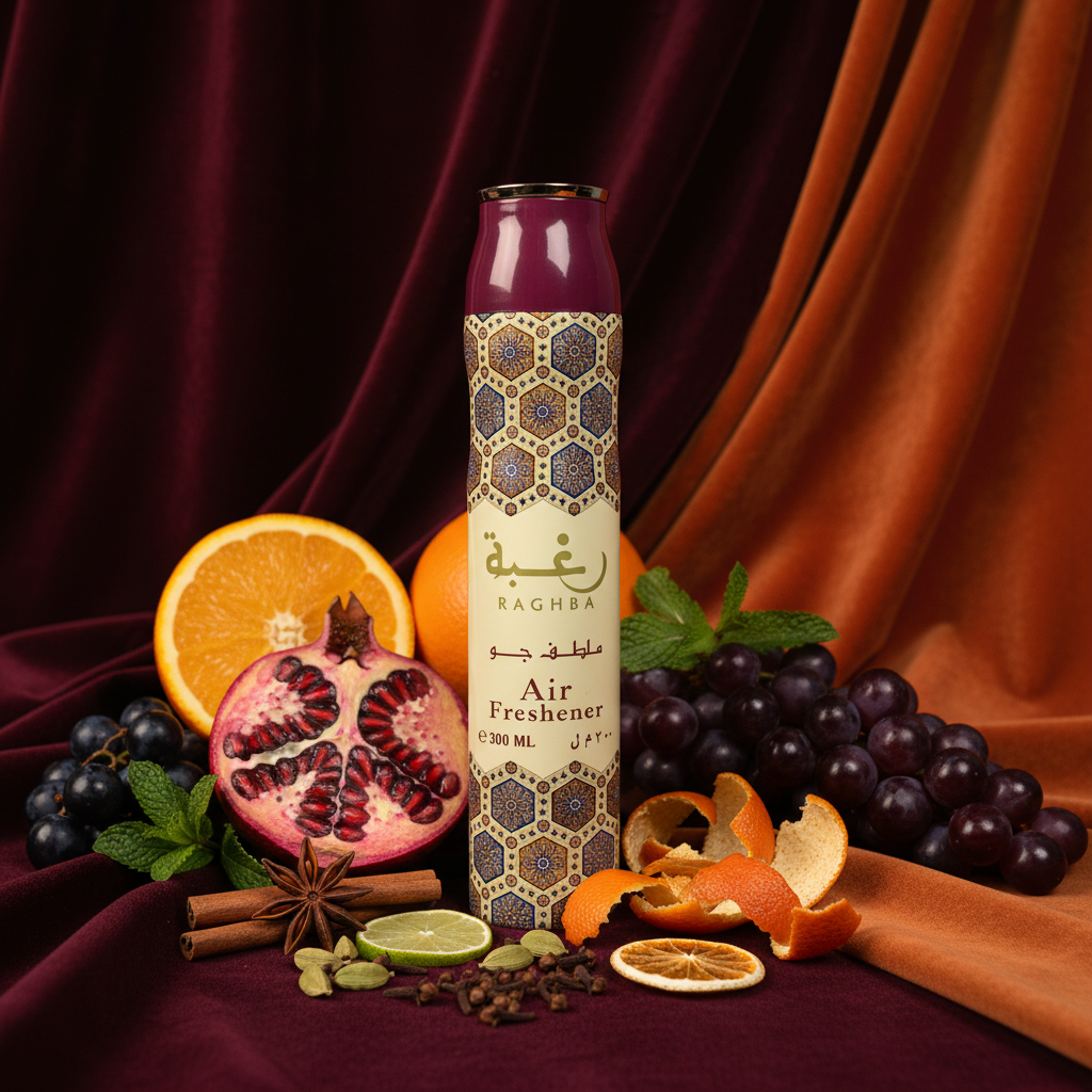 Ambientador En Spray 300ml - Fragancia Amaderada Oriental