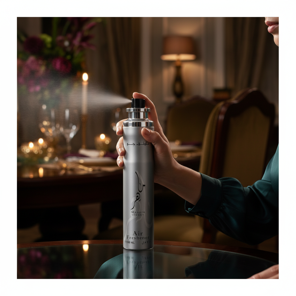 Ambientador En Spray 300ml - Aroma Oriental Amaderado Elegante