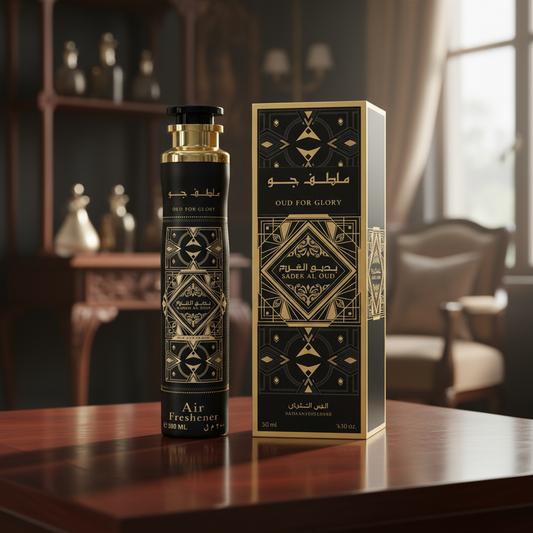 Ambientador En Spray Amaderado Oriental 300ml - Fragancia Lujosa Y Seductora