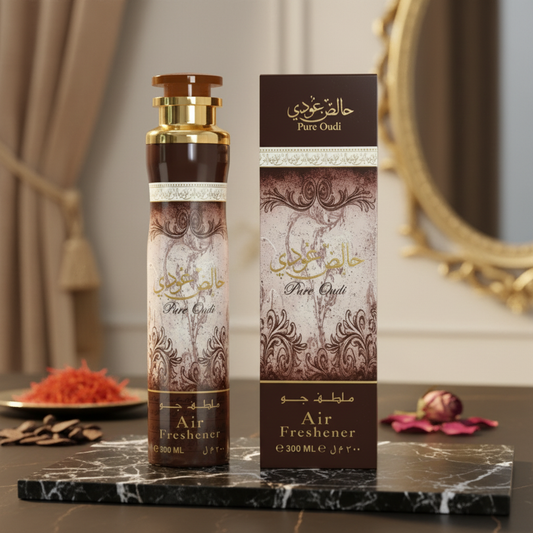 Ambientador En Spray Pure Oudi 300ml - Elegancia Y Exotismo