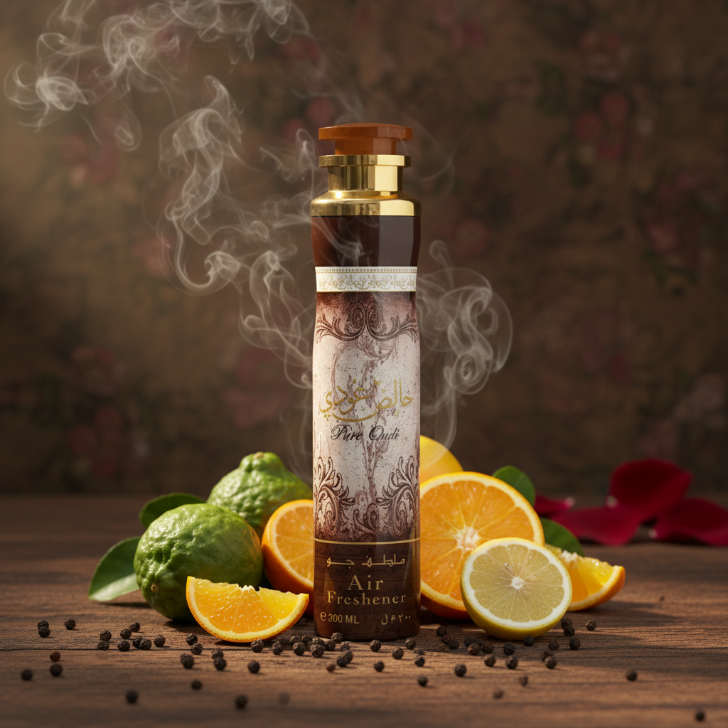 Ambientador En Spray Pure Oudi 300ml - Elegancia Y Exotismo