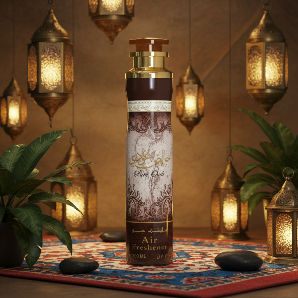 Ambientador En Spray Pure Oudi 300ml - Elegancia Y Exotismo