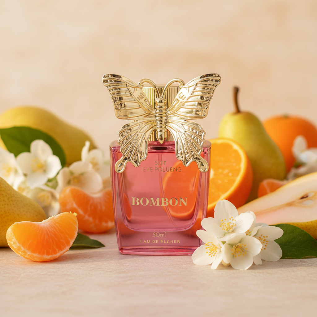 Eau De Parfum Bombon Pour Femme 50ML - Elegancia Y Frescura Floral Frutal
