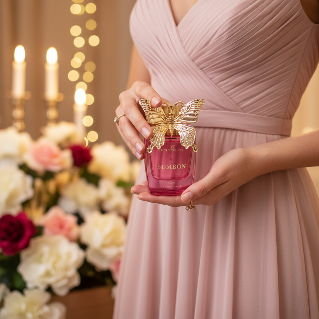 Eau De Parfum Bombon Pour Femme 50ML - Elegancia Y Frescura Floral Frutal