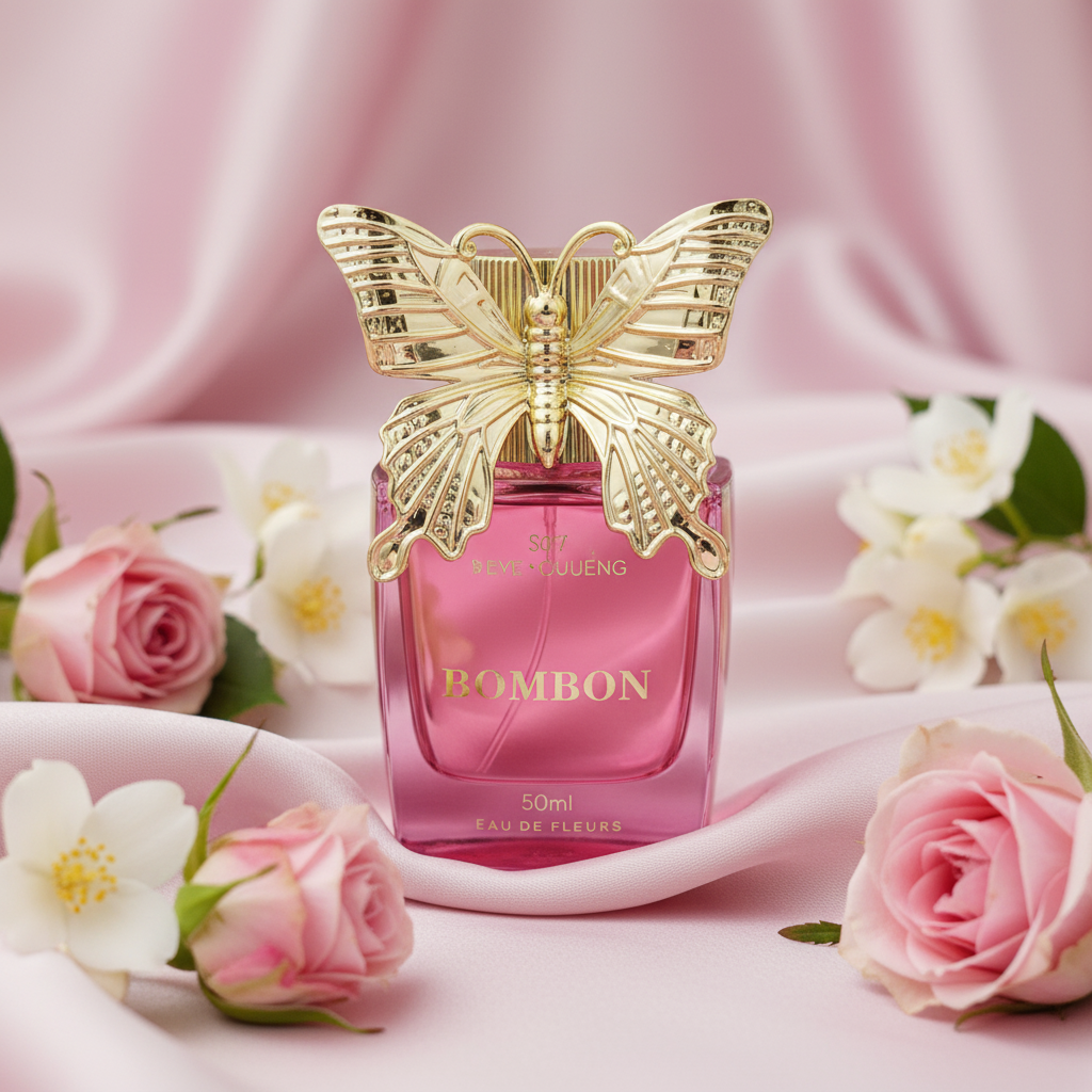 Eau De Parfum Bombon Pour Femme 50ML - Elegancia Y Frescura Floral Frutal