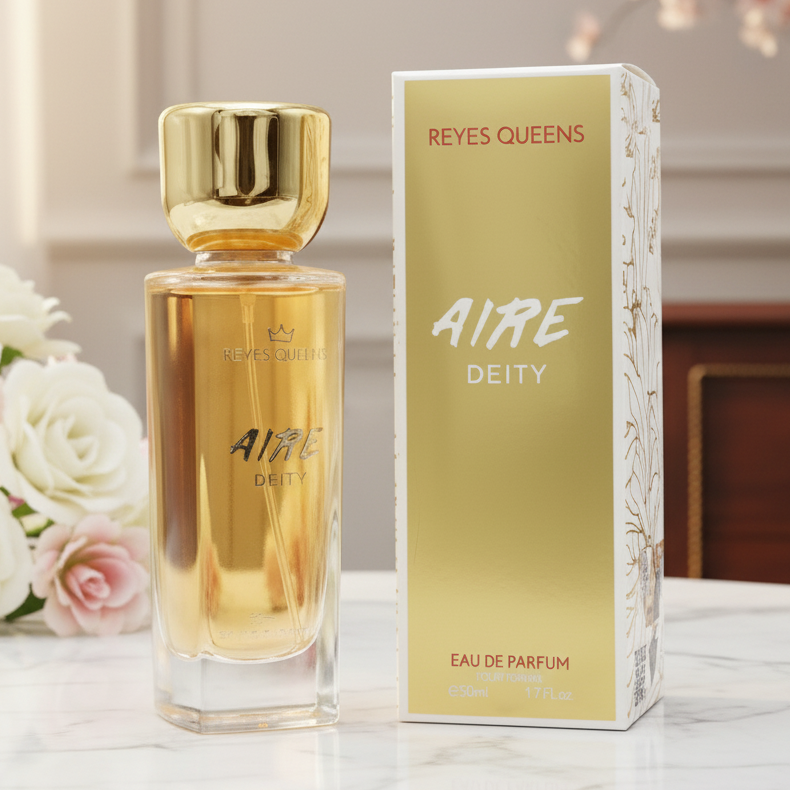 Eau De Parfum Aire Deity Pour Femme 50ML - Fragancia Floral Amaderada