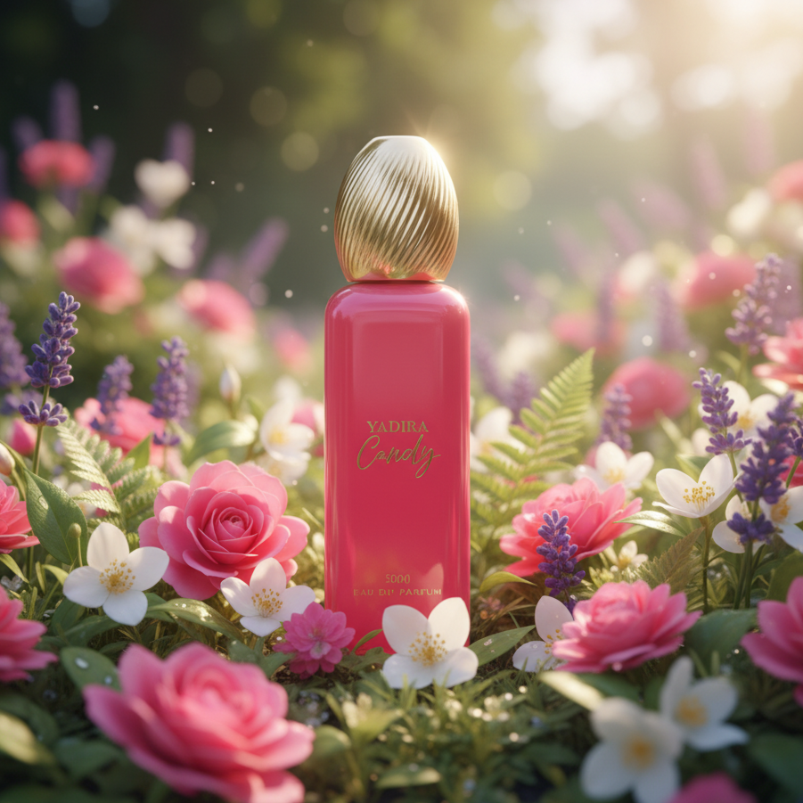 Eau De Parfum Yadira Candy Pour Femme 50ML - Perfume Floral Frutal