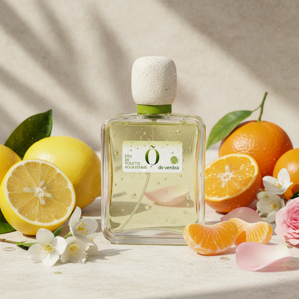 Eau De Toilette Para Mujer 100ml - Fragancia Fresca Y Energizante