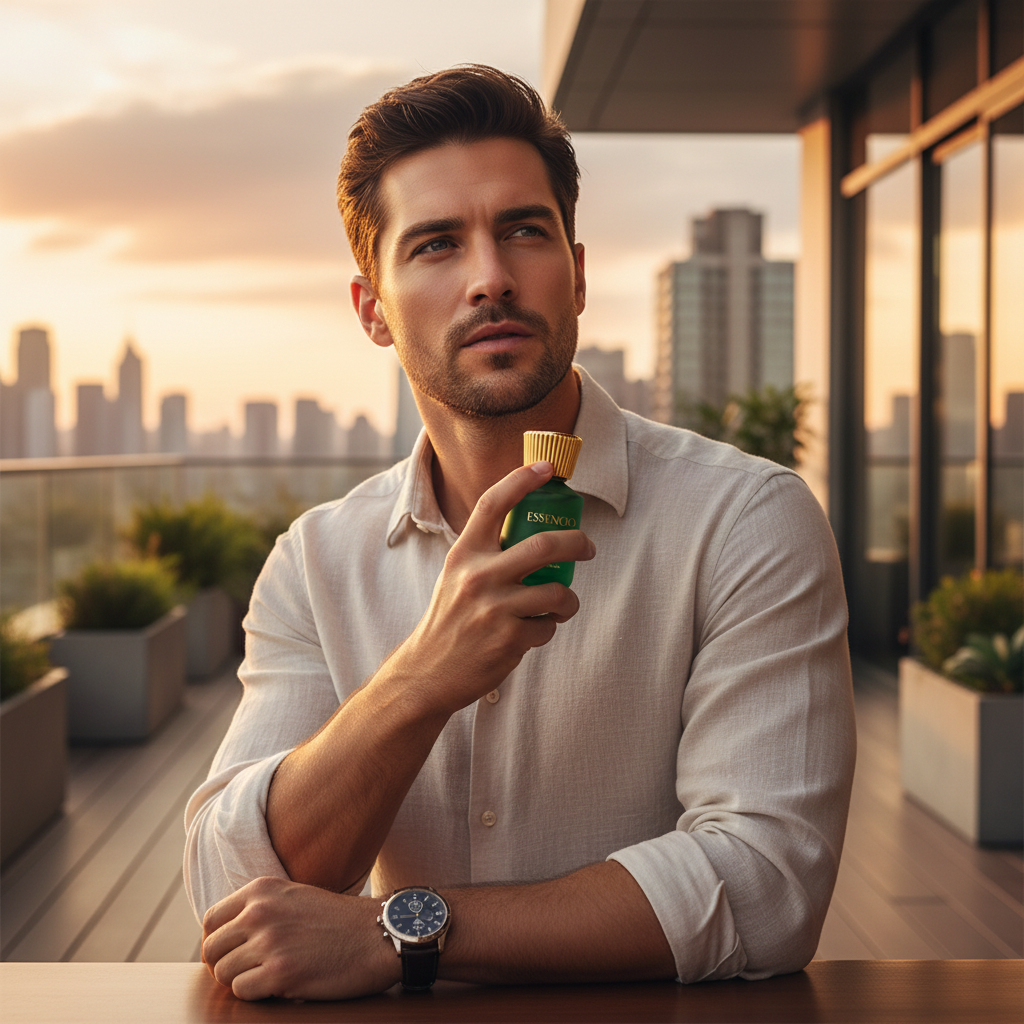 Eau De Parfum Essence Pour Homme 50ML - Elegancia Y Frescura