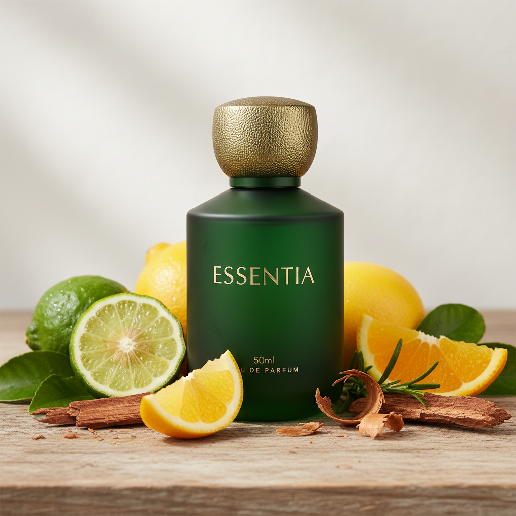 Eau De Parfum Essence Pour Homme 50ML - Fragancia Amaderada Aromática