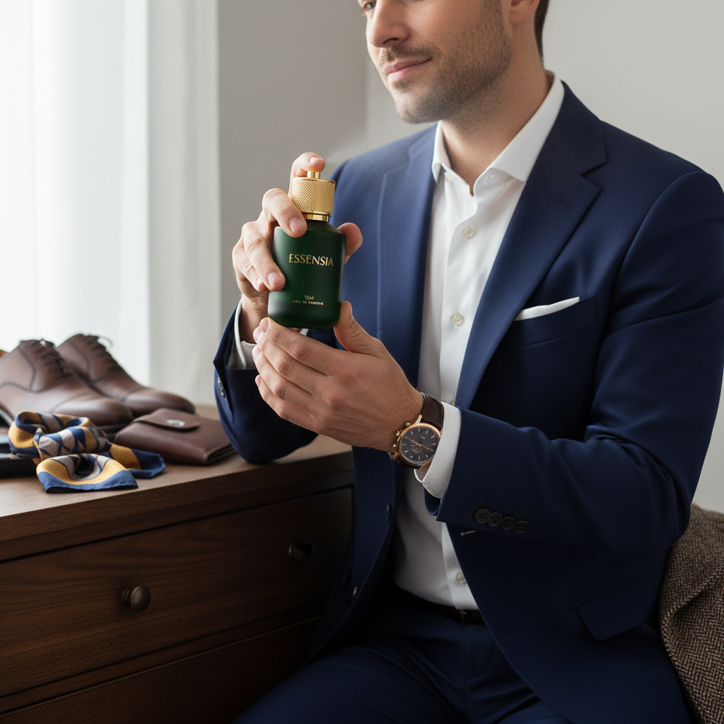 Eau De Parfum Essence Pour Homme 50ML - Elegancia Y Frescura Masculina