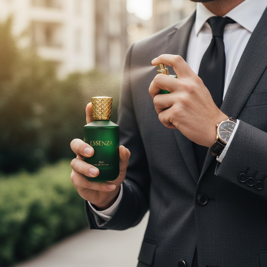 Eau De Parfum Essence Pour Homme 50ml - Elegancia Y Frescura Masculina