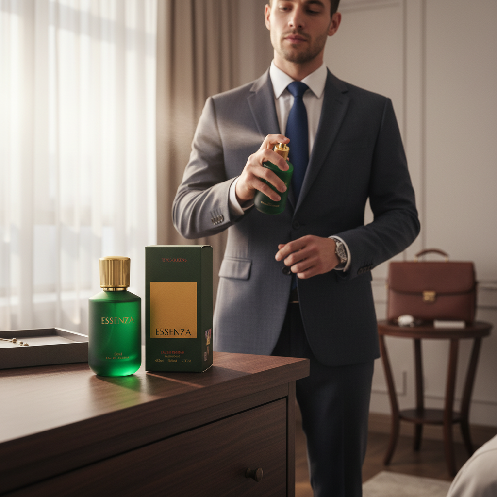 Eau De Parfum Essence Pour Homme 50ML - Elegancia Y Frescura Masculina