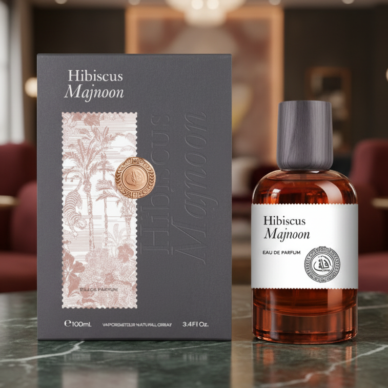 Eau De Parfum Hibiscus Majnoon 100ML - Elegancia Y Misterio En Cada Nota