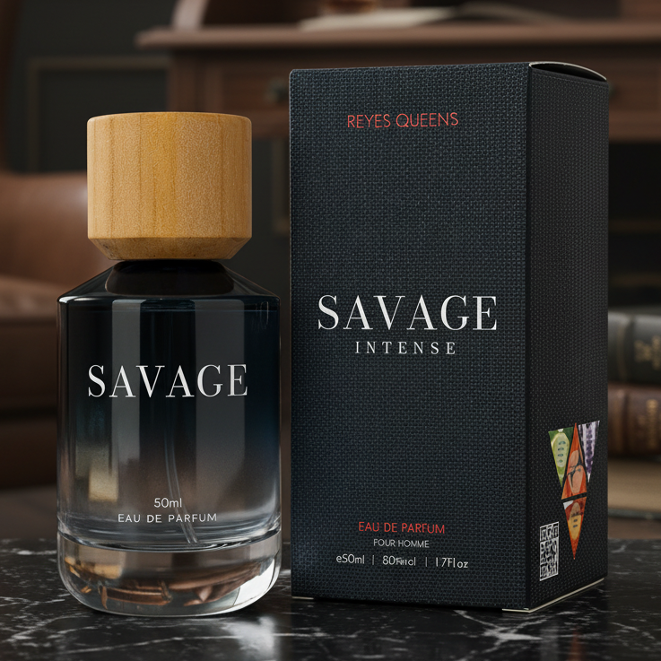 Eau De Parfum Amaderada Especiada Para Hombre 50ML - Reyes Queens