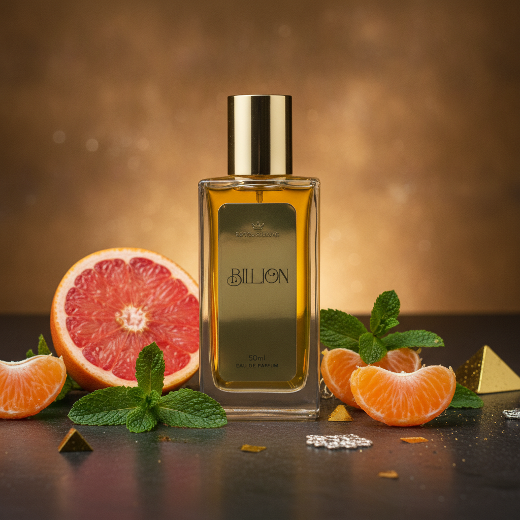 Eau De Parfum Billion Pour Homme 50ML - Fragancia Amaderada Especiada