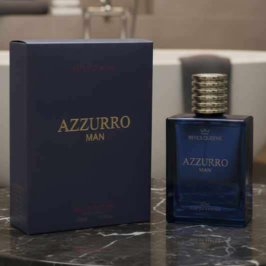 Eau De Parfum Azzurro Man 50ML - Fragancia Masculina Elegante Y Fresca