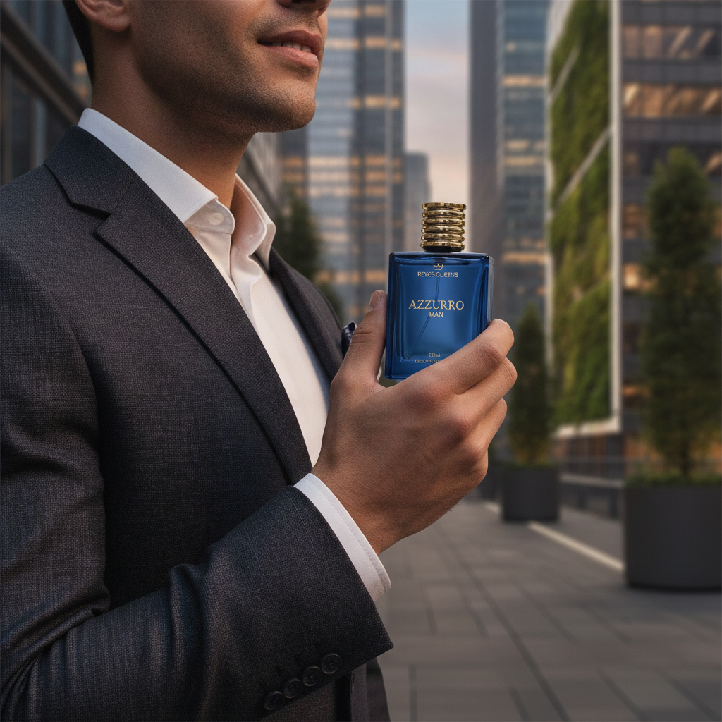 Eau De Parfum Azzurro Man 50ML - Fragancia Masculina Elegante Y Fresca