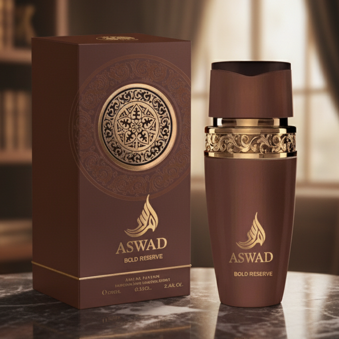 Perfume Eau De Parfum Aswad Bold Reserve 100ML - Elegancia Y Misterio