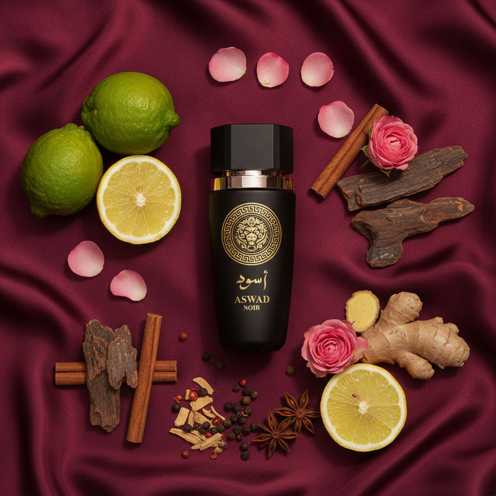 Eau De Parfum Aswad 100ML - Perfume Oriental Amaderado De Lujo