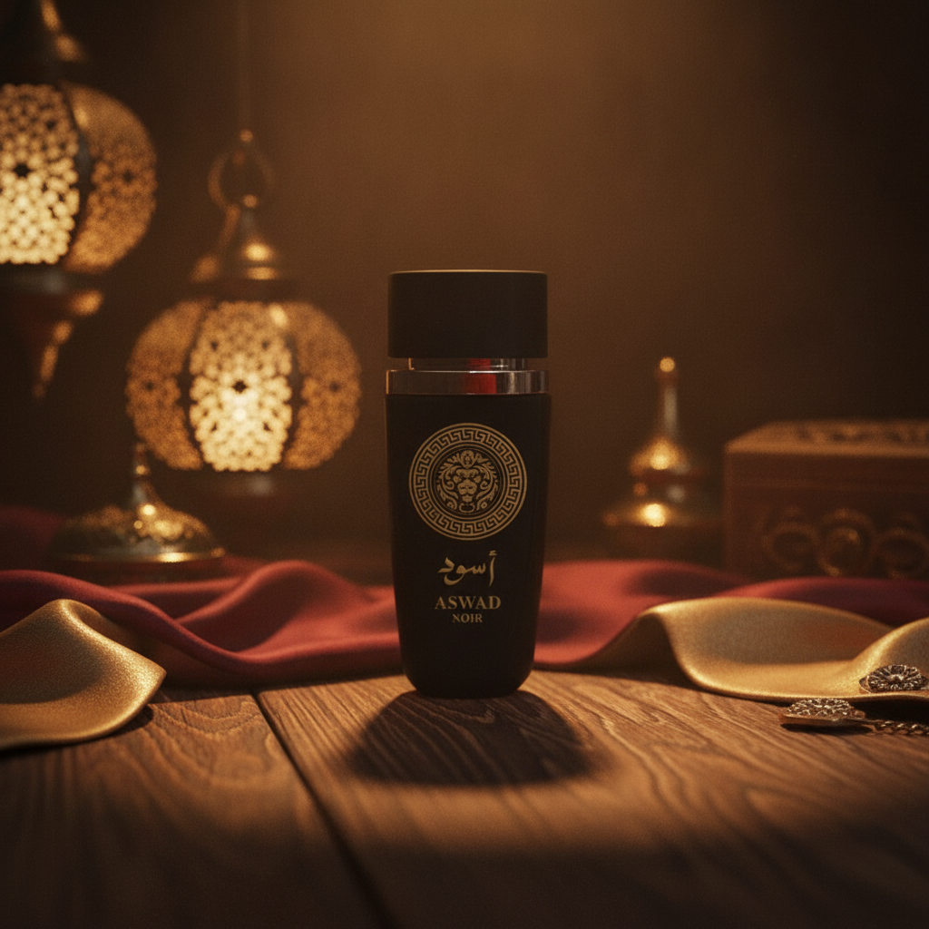 Eau De Parfum Aswad 100ML - Perfume Oriental Amaderado De Lujo