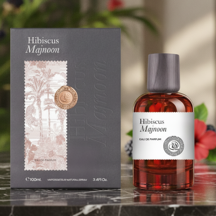 Eau De Parfum Hibiscus Majnoon 100ML - Fragancia Floral Frutal