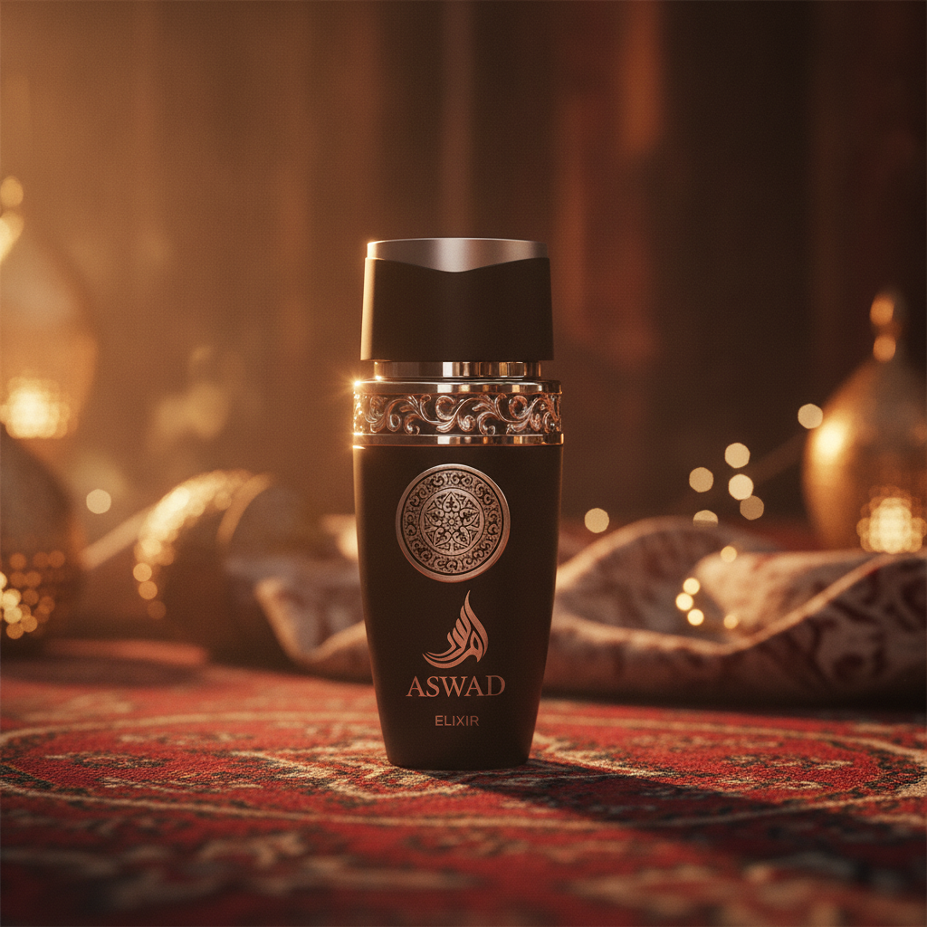 Eau De Parfum Aswad Elixir 100ML - Fragancia Amaderada Oriental