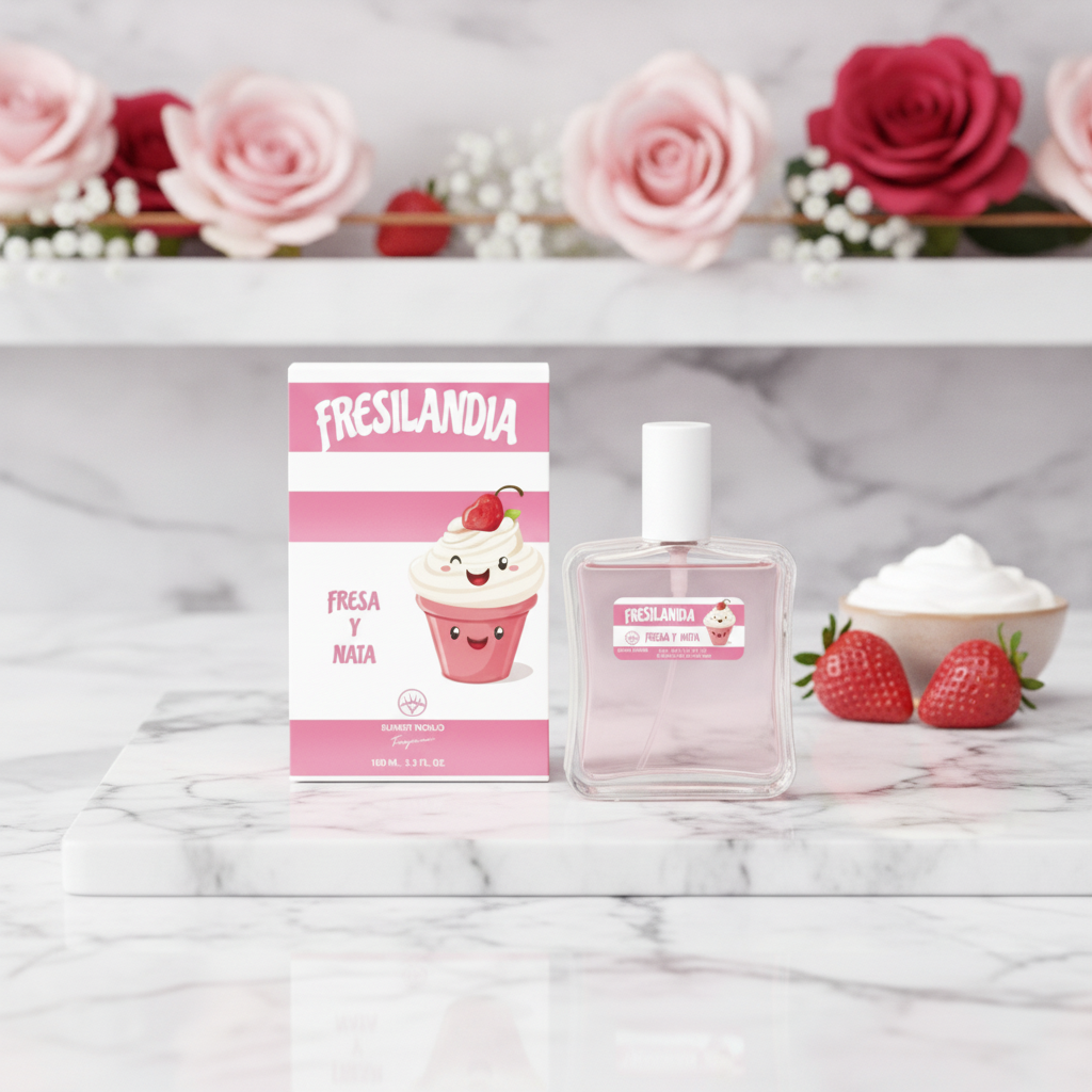 Eau De Toilette Fresilandia 100ML - Fragancia Frutal Fresca Y Vibrante