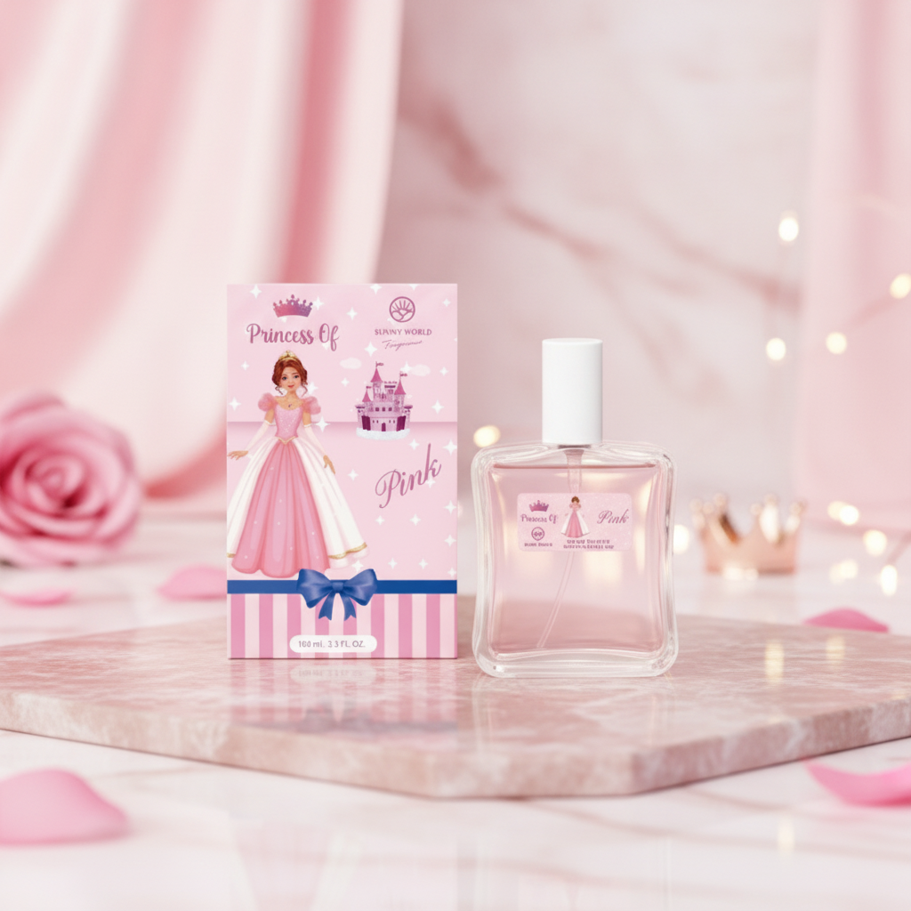 Eau De Toilette Pink Princess 100ML – Perfume Frutal Floral