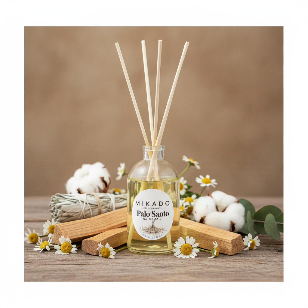 Ambientador Mikado Palo Santo 100ml - Aromatiza Tu Espacio Naturalmente