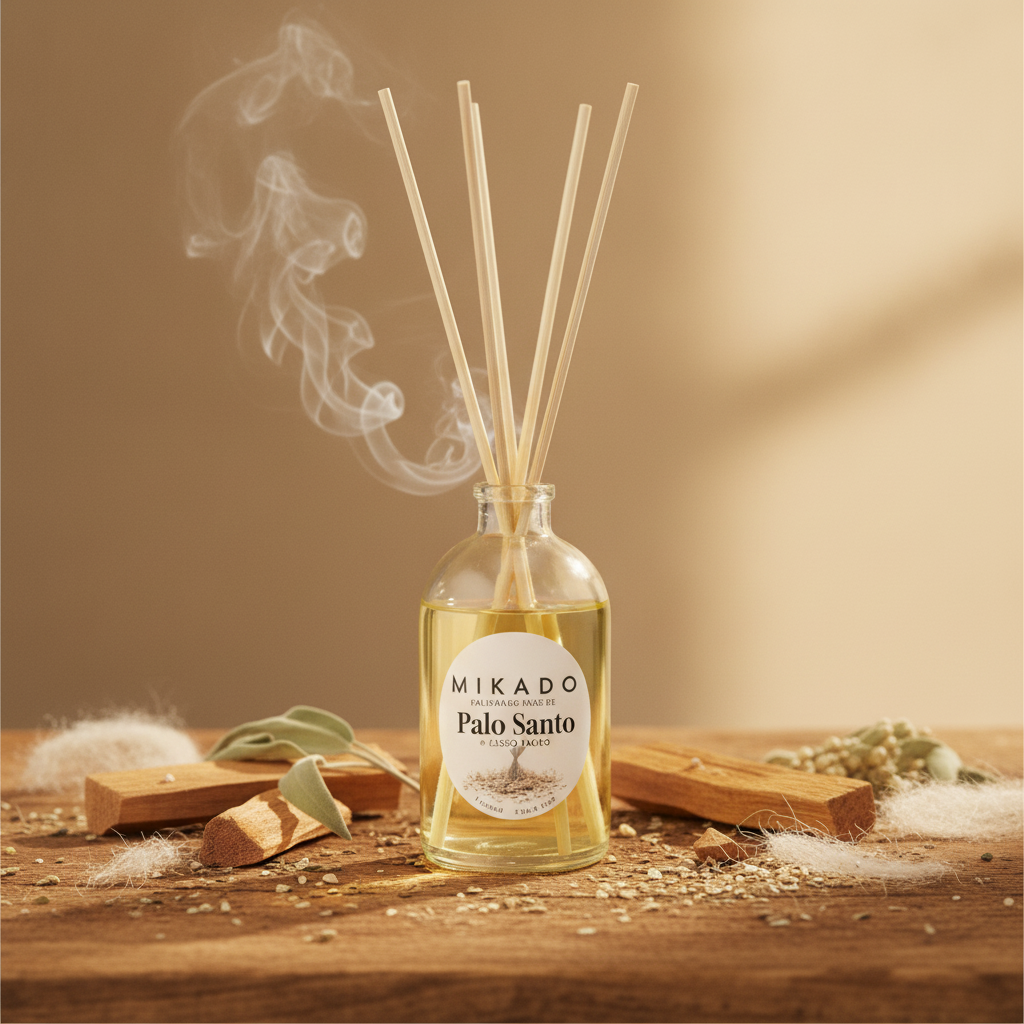 Ambientador Mikado Palo Santo 100ml - Aromatiza Tu Espacio Naturalmente