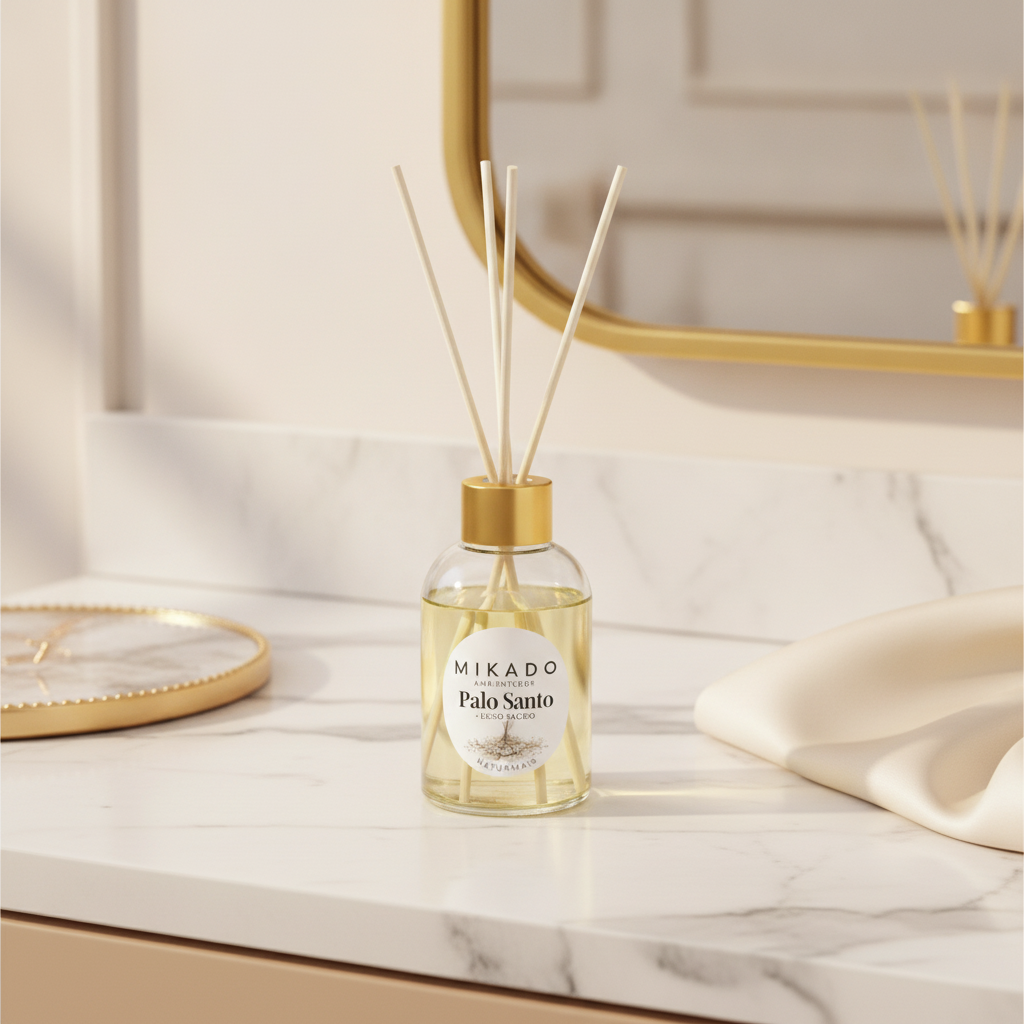 Ambientador Mikado Palo Santo 100ml - Aromatiza Tu Espacio Naturalmente