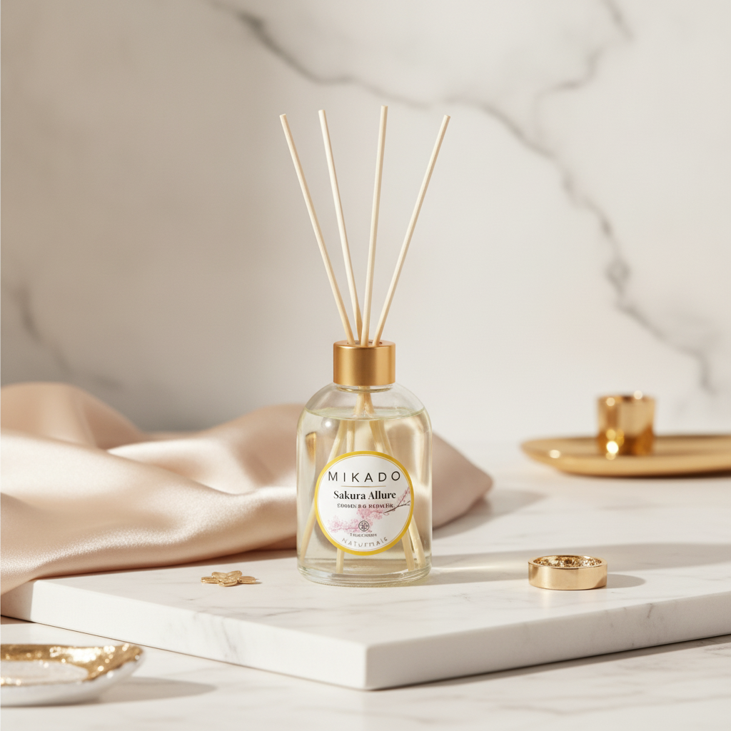 Ambientador Mikado Sakura Allure 100ml - Aromas Naturales Para Tu Hogar