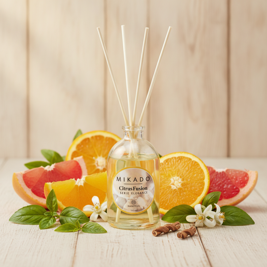 Ambientador Mikado Citrus Fusion 100ml - Frescura Y Aromas Naturales