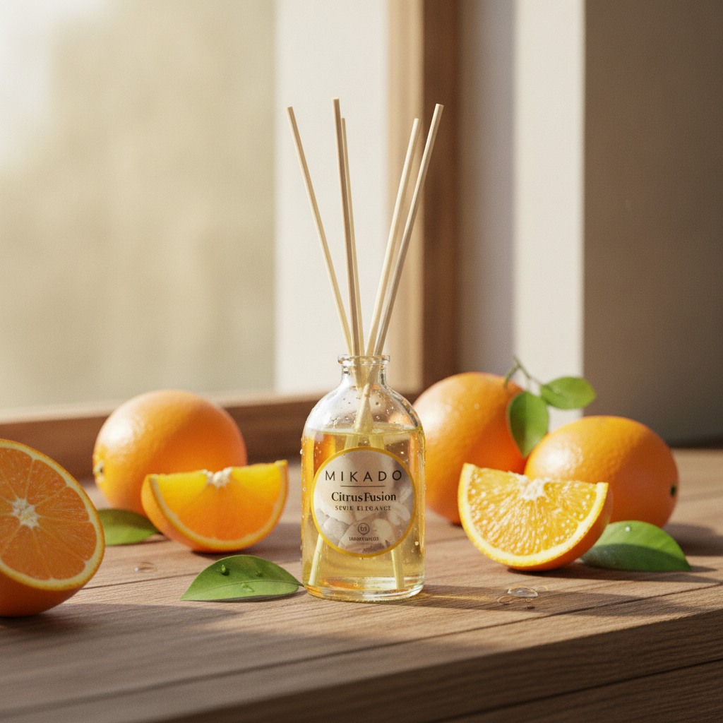 Ambientador Mikado Citrus Fusion 100ml - Frescura Y Aromas Naturales