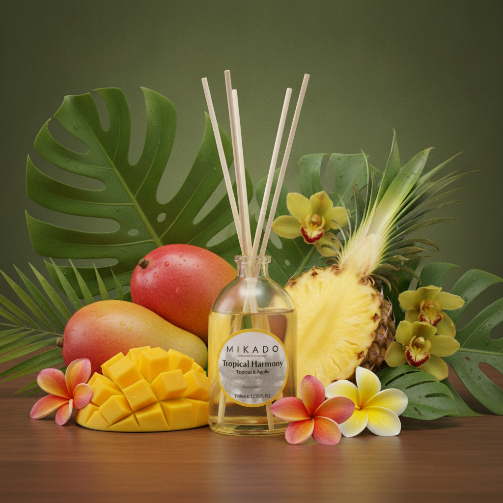Ambientador Mikado Tropical Harmony 100ml - Aromas Naturales