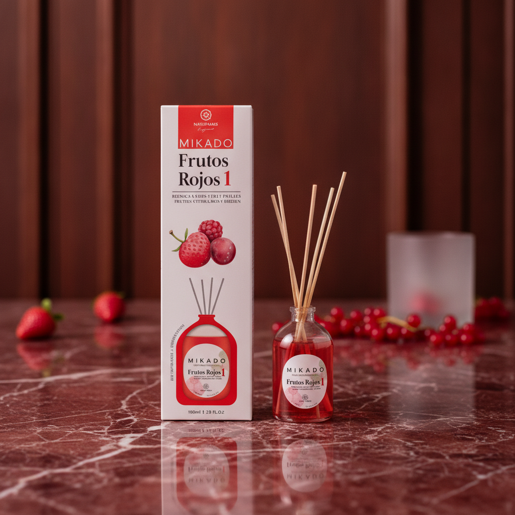 Ambientador Mikado Frutos Rojos 100ml - Aromatiza Tu Hogar