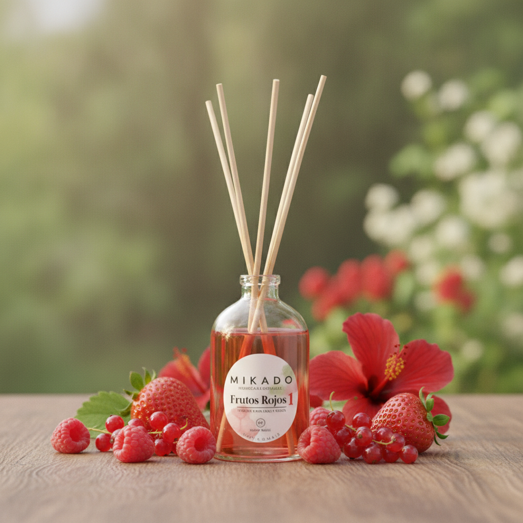 Ambientador Mikado Frutos Rojos 100ml - Aromatiza Tu Hogar
