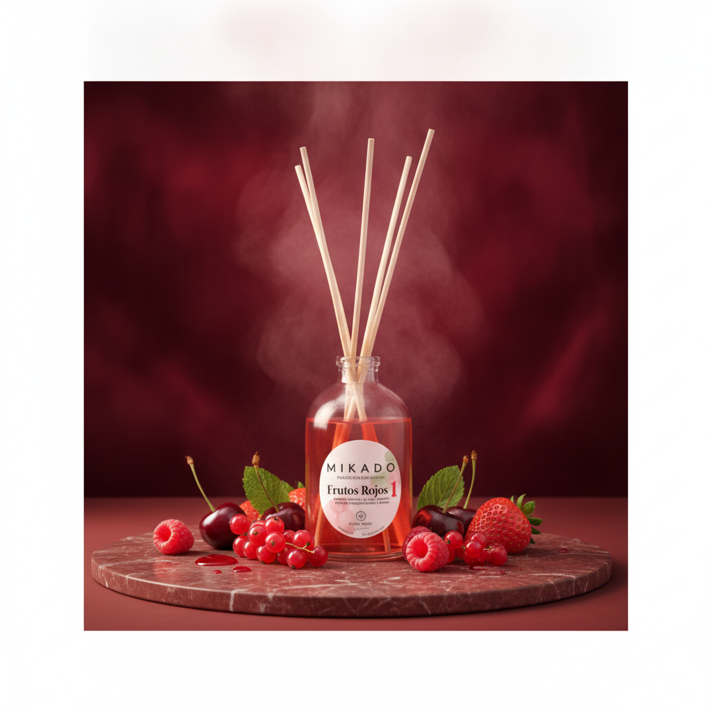 Ambientador Mikado Frutos Rojos 100ml - Aromatiza Tu Hogar