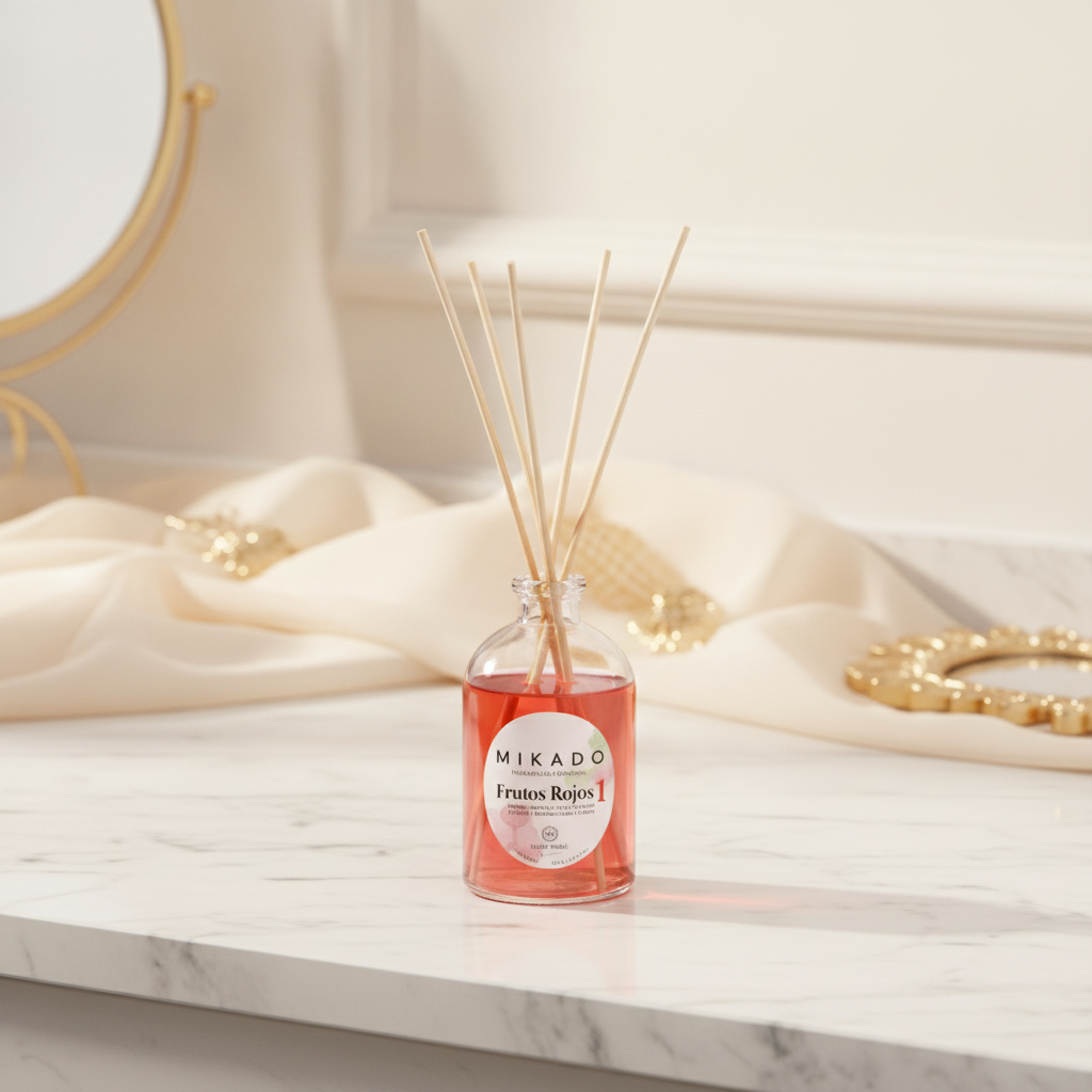 Ambientador Mikado Frutos Rojos 100ml - Aromatiza Tu Hogar