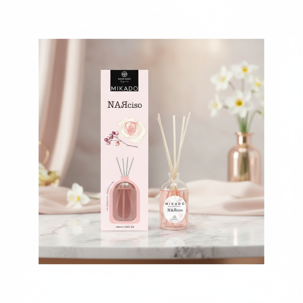 Ambientador Mikado Narciso 100ml - Fragancia Natural Y Elegante