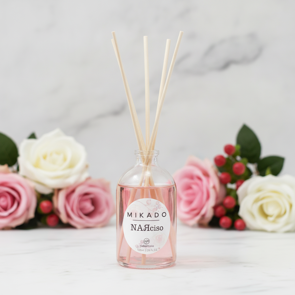Ambientador Mikado Narciso 100ml - Fragancia Natural Y Elegante