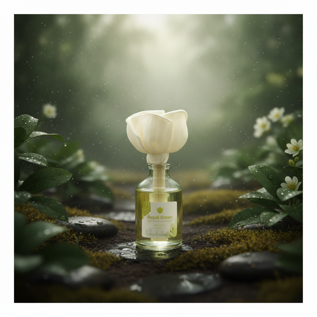 Mikado Floral Verde 50ml - Aroma Fresco Y Revitalizante