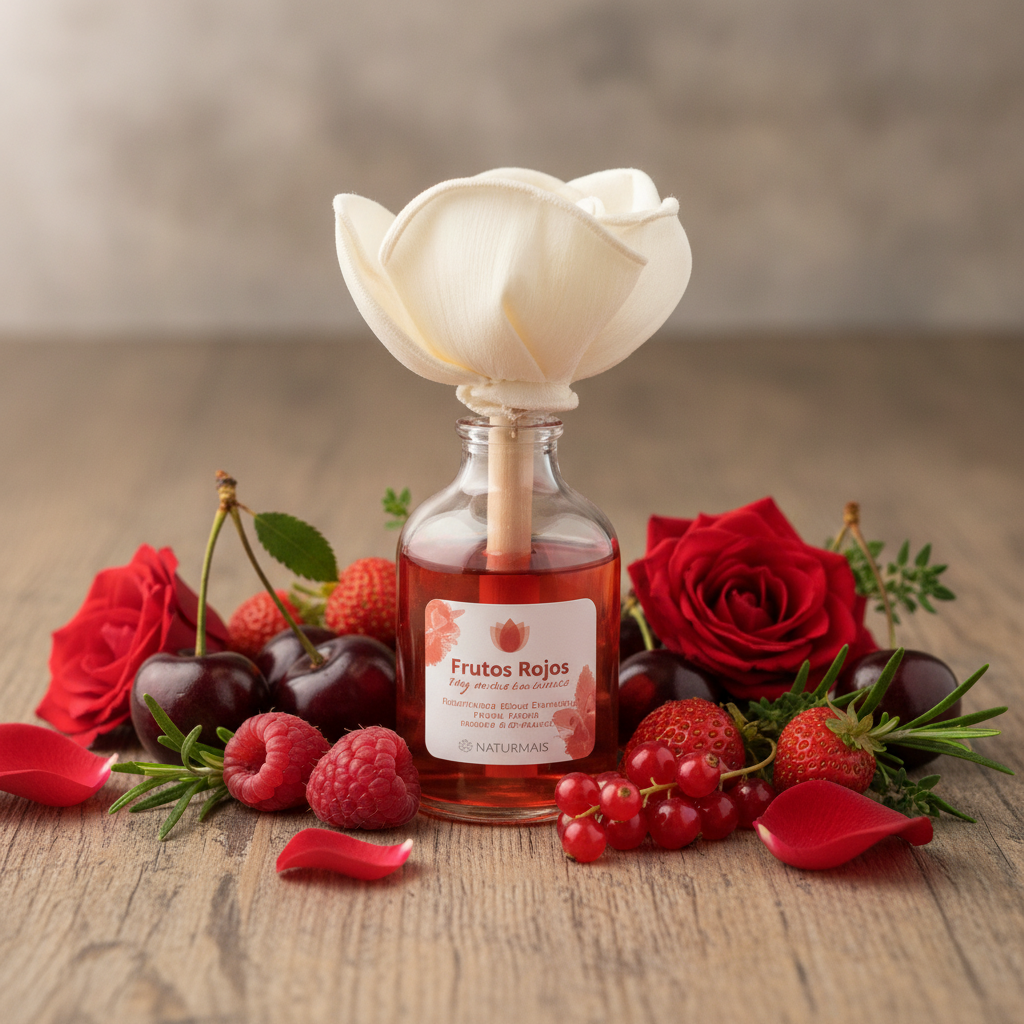 Mikado De Flores Y Frutos Rojos 50ml - Aromatizante Natural