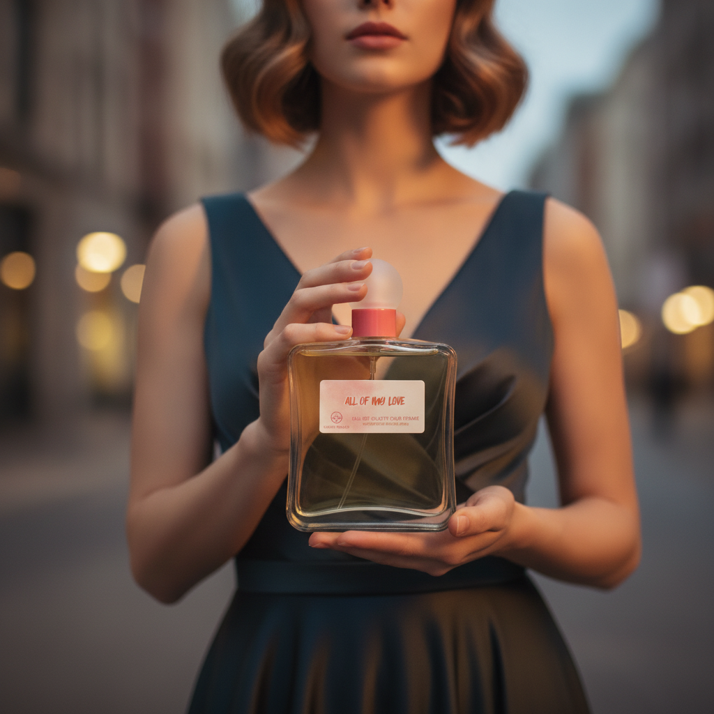 Eau De Toilette All Of My Love Pour Femme 100ML - Fragancia Floral Amaderada