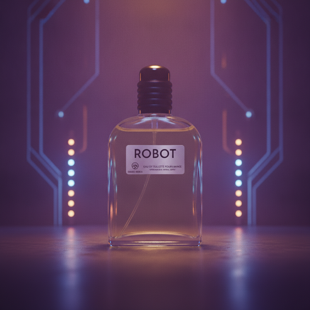 Eau De Toilette Robot Pour Homme 100ML - Fragancia Amaderada Aromática