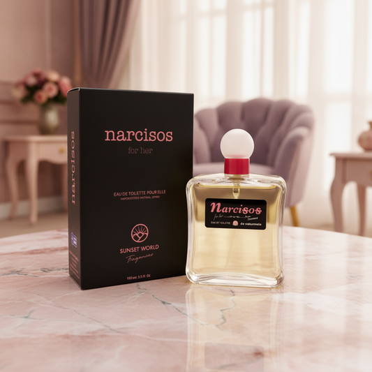 Eau De Toilette Narcisos Pour Femme 100ML - Elegancia Floral Amaderada